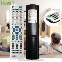 Control Remoto Universal TR577E I-REMOTE para TV con Código Fijo, Alcance de 30m, 4 Botones, Batería AAA, Servicio Integral