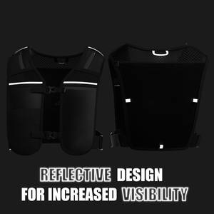 Chaleco Deportivo Ligero de Neopreno y Poliéster, Resistente al Agua, Reflectante, con Cierre Frontal, Transpirable, para Deportes al Aire Libre, con Espacio para Teléfono - Product Image 4