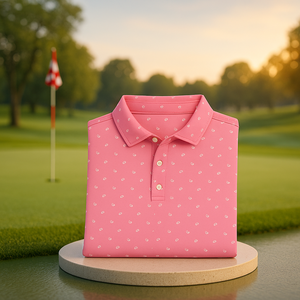 Nouveau design Dry Fit Luxury Performance Sports Slim Fit 100% Polyester Polo de golf Logo personnalisé - Product Image 1