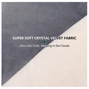 Cama de Felpa para Gatos y Perros Pequeños, Diseño Sólido, Impermeable, de Terciopelo, Lavable a Máquina, Suave y Relajante - Product Image 3