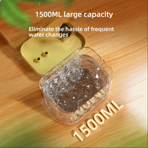 Système de filtre électrique silencieux automatique Circ adapté aux chats et chiens chien chat distributeur d'eau pour animaux de compagnie mangeoire automatique pour animaux de compagnie - Product Image 5