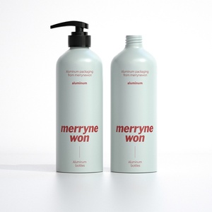 Botella de Aluminio Mate Ecológica con Bomba y Pulverizador de 60ml/100ml para Envasado de Limpiador Facial, Perfume o Loción - Product Image 5