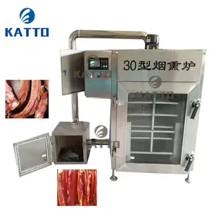 fish meat industrial smokers/meat smoking machine/smoke oven for sale