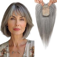 Extensions capillaires européennes et américaines pour le commerce extérieur, couvrant les cheveux fins, gris, brillants, doux, volumineux, anti-emmêlement, aspect naturel