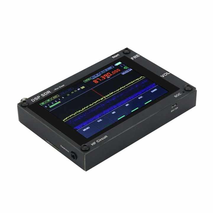 SDR短波 ラジオ 50KHz-200MHz 無線受信機とアンテナ