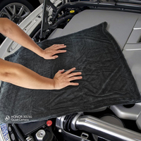 Serviettes en microfibre torsadée à boucles, 1400 g/m², 70*90 cm, séchage rapide, neuves, en microfibre pelucheuse, pour voiture