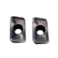 Plaquettes de fraisage carrées en carbure CVD APMT1135PDER pour machines de fraisage CNC, fraises de face pour l'usinage de l'acier, compatibles OEM DLT