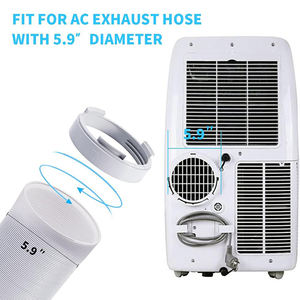 Tragbare 5,9-Zoll-Klimaanlagen Teile Heimgebrauch A/C-Anschluss Auspuffs ch lauch kupplung mit manueller Anwendung - Product Image 2