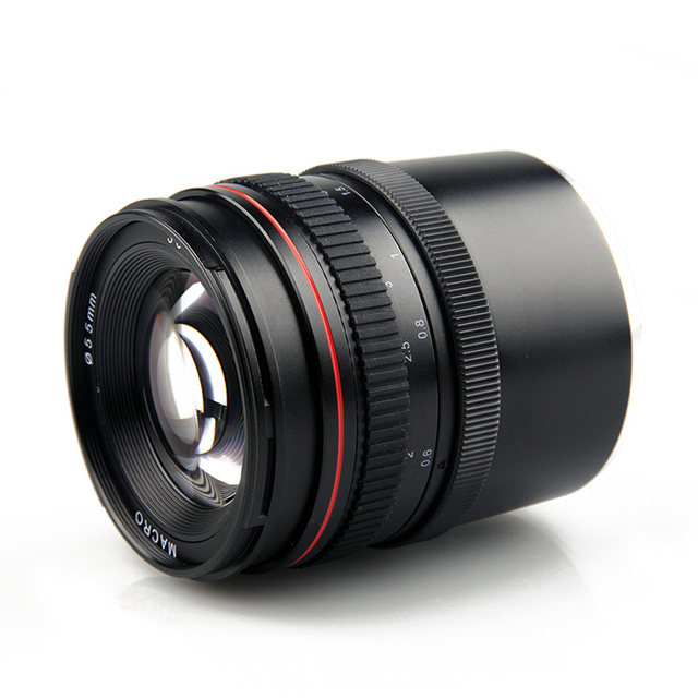 50mm F1.4 Fixed Focus Camera Lens with 55mm Filter Diameter, Compatible with Canon Nikon Sony E Mount for High End Portraits
