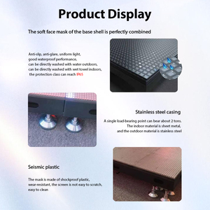 Pannello LED per Pavimento Ultra Piatto 500*1000mm, Schermo LED Interattivo P2.9 per Palcoscenico e Matrimoni, Display LED per Pavimento - Product Image 3
