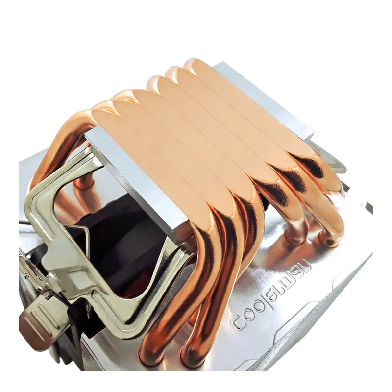 SNOWMAN – refroidisseur de processeur RGB 6 caloducs refroidisseur de PC PWM ventilateur d'ordinateur silencieux Intel LGA 1700 1200 115X AMD AM5 AM4 ventilateur de refroidissement de processeur