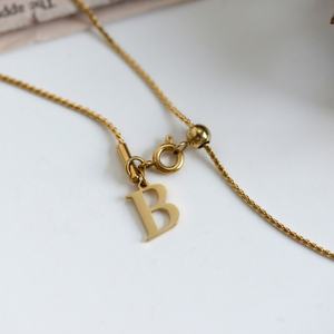 Collar de Borlas de Acero Inoxidable Chapado en Oro de 18K Estilo Europeo-Americano para Mujer, Cadena Sencilla Personalizada para Clavícula, Ideal para Bodas y Fiestas - Product Image 5