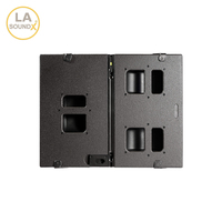Subwoofer passif double 18 pouces LA-KS28 143 dB 25 Hz 2400 W pour systèmes de sonorisation Line Array de tournée