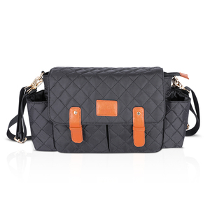 Sac d'accessoires pour poussette BSCI OEM avec <span class=keywords><strong>2</strong></span> porte-gobelets, sac de rangement universel pour poussette, sac à couches, sac de transport pour bébé, organisateur de poussette - Product Image 2