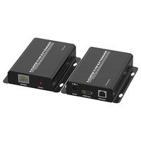 1080P/60Hz HDMI KVM Extender 60M con USB HDMI Extender sobre IP 60m IR Extender con audio