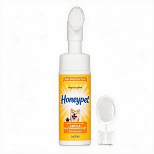 Detergente Schiumogeno Senza Risciacquo per <span class=keywords><strong>Zampe</strong></span> di Cani, Pulitore con Spazzola Incorporata per <span class=keywords><strong>Lavare</strong></span> <span class=keywords><strong>le</strong></span> <span class=keywords><strong>Zampe</strong></span> Dopo Passeggiate e Giochi - Product Image 1