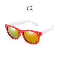 Fashion Kids Sunglasses Children Polarized Sun Glasses Boys Girls Glasses Silicone Safety Baby Shades UV400 Eyewear