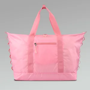 Weekender Foldable Travel Duffel Bag Waterproof Carry On Luggage Bag Lightweight Weekender Packable Tote Bag For Sports Gym Vacation