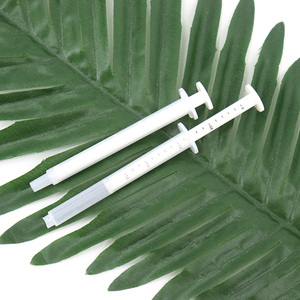 Пустой многоразовый Янтарный стеклянный флакон для эфирного масла шприца 20 мл 30 мл матовый прозрачный Янтарный круглый стеклянный флакон для жидкости со шприцем - Product Image 4