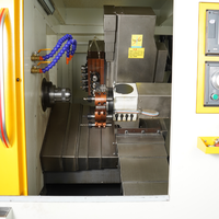 Chine usine GSK-TDI CNC tour horizontal fraisage automatique pièces tournantes machines 4 outils en direct BT40 cône de broche pour axe Y