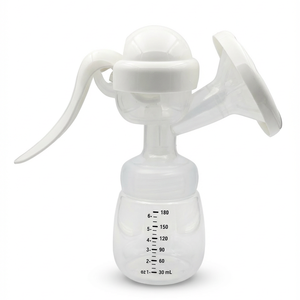 Extractor de Leche Manual de Alta Succión, Sin Dolor, de Grado Hospitalario, Libre de BPA, para <span class=keywords><strong>Lactancia</strong></span> <span class=keywords><strong>Materna</strong></span>, con Biberón de PP de 180 ml, Venta Caliente de Fábrica - Product Image 1