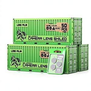Nuova Pellicola Protettiva in Vetro Temperato per Obiettivo Fotocamera <span class=keywords><strong>iPhone</strong></span> <span class=keywords><strong>11</strong></span> 12 13 14 15 16 17 <span class=keywords><strong>Pro</strong></span> Max - Product Image 2