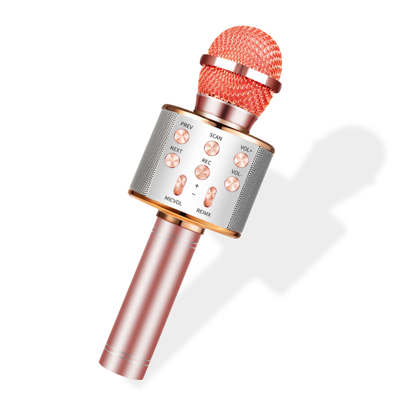 Профессиональный беспроводной микрофон для караоке, динамик, конденсаторный микрофон, радио, студийный музыкальный проигрыватель, запись пения, KTV