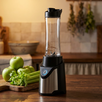 Multifunctionele elektrische blender, mixer, molen, fruit- en groentesapcentrifuge, voedselverwerker, FCC-gecertificeerd voor dagelijks gebruik thuis en in cafés