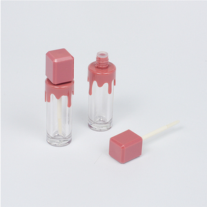 Tappo quadrato con bottiglia rotonda <span class=keywords><strong>a</strong></span> forma di <span class=keywords><strong>goccia</strong></span> d'acqua <span class=keywords><strong>a</strong></span> ultrasuoni con lucidalabbra tubo vuoto - Product Image 3