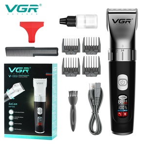 VGR V069 Tagliacapelli Digitale Professionale Ricaricabile, Clipper Elettrico VGR 069 Senza Fili per <span class=keywords><strong>Uomo</strong></span> con Regolazione - Product Image 1