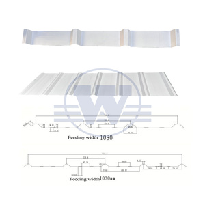 Máquina Formadora de Rollos Trapezoidales TR4 TR5 para Láminas Metálicas para Techos, para Fabricar Láminas de Hierro para Techos - Product Image 3
