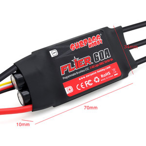 Flier 60A <span class=keywords><strong>SBEC</strong></span> G2 RC pièces d'avion 2-6S Lipo métal continu 60A rafale 80A Rotor à Rotation continue Compatible Mavic Pro - Product Image 6