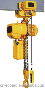 Orangefarbener Elektrischer Kettenzug mit Motorisiertem Laufwerk für Schwerlast - Product Image 2