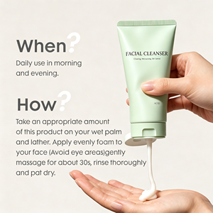 Limpiador Facial de Marca Privada, Fórmula Suave y Refrescante para la Limpieza Facial Diaria - Product Image 5