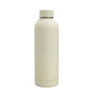 High Quality <b>750Ml</b> BPA Free Small Mouth Rubber Paint Double Wall Vacuum Thermal Sports Stainless Steel Water <b>Bottle</b> Flask - Product Image 3
