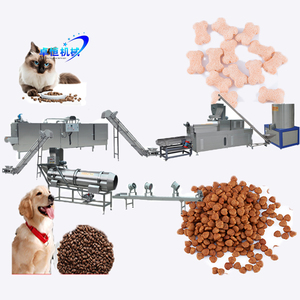 Machine de fabrication d'aliments extrudés pour chiens Ligne de production complète d'aliments pour animaux de compagnie Machine de fabrication d'aliments pour chiens Équipement - Product Image 1