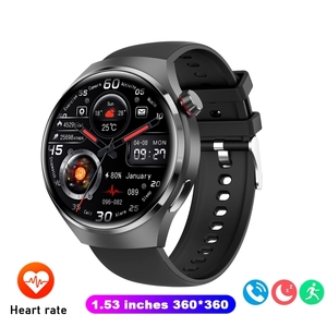 Smartwatch Sportivo da Uomo con Grande Schermo HD Rotondo, Chiamate BT, Altimetro, Impermeabile IP67, in Acciaio Inossidabile, Smart <span class=keywords><strong>Watch</strong></span> <span class=keywords><strong>4</strong></span> <span class=keywords><strong>PRO</strong></span> - Product Image 6