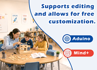 Zetok Casa de Madera DIY para Mayores de 8 Años, Kit de Iniciación con Sensor, Granja Inteligente Programable con Código Visual, Kit de Aprendizaje STEM