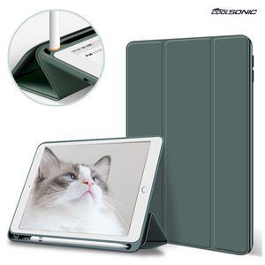 2023 nouveau étui en cuir PU intelligent antichoc couverture arrière en Silicone avec porte-crayon <span class=keywords><strong>Folio</strong></span> support étui pour iPad Air 4/5 10.9 2022 - Product Image 6