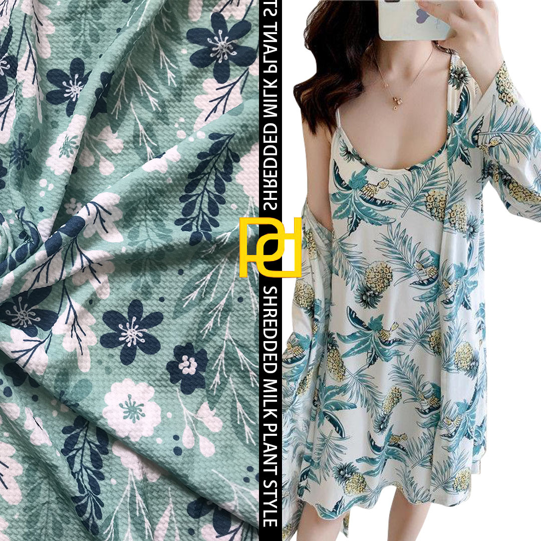 Factory Custom Textile Cloth Bullet Fabric High Stretch Spandex Digital Printing Custom Bullet Liverpool Fabric for Dress