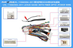 เครื่องเล่นวิทยุมัลติมีเดียในรถยนต์ระบบแอนดรอยด์2 DIN สายอะแดปเตอร์เชื่อมต่อสายไฟสำหรับ GS300 2004-11 Lexus - Product Image 2