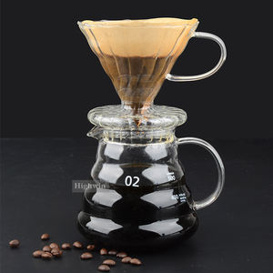 Coador de Café HIGHWIN em Vidro Borossilicato para Preparo de Café por Gotejamento - Product Image 3