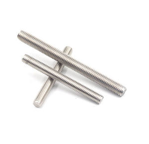 Barre filettate in acciaio inossidabile 304/316 ad alta resistenza <span class=keywords><strong>B7</strong></span>, filettatura completa, applicabili all'edilizia - Product Image 2