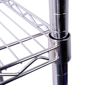 HC HC-2448 Metal Eco-Friendly Reusable Tool-Free Multifunction Subrack Frame Storage <b>Baskets</b> - Product Image 6
