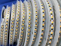 Lampu Strip LED Fleksibel Tembaga Tebal SMD5050 24V IP20 50 Meter Tanpa Penurunan Tegangan, Kecerahan Tinggi, untuk Lanskap