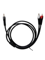 3,5mm PVC Sauerstofffreies Kupferleiter-Audioverlängerungskabel mit Abschirmung, Stereo-Stecker für Audio- und Videogeräte, OEM