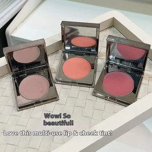 Gran oferta, paleta de rubor en crema, fórmula no grasosa a prueba de sudor, adecuada <span class=keywords><strong>para</strong></span> todo tipo de <span class=keywords><strong>piel</strong></span>, maquillaje vegano de larga duración y Libre de crueldad - Product Image 4