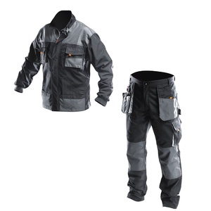 Conjunto de ropa de trabajo de ingeniero OEM personalizado chaquetas y pantalones de trabajo de construcción - Product Image 1