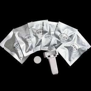 Tablette ronde solide en PE pour désodorisant de voiture, <span class=keywords><strong>recharge</strong></span> longue durée pour désodorisant d'habitacle automobile - Product Image 1