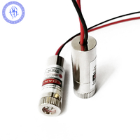 3-5v 650nm 660nm 100mw Red Dot Laser Module Focusable Lens for Lighting Alignment